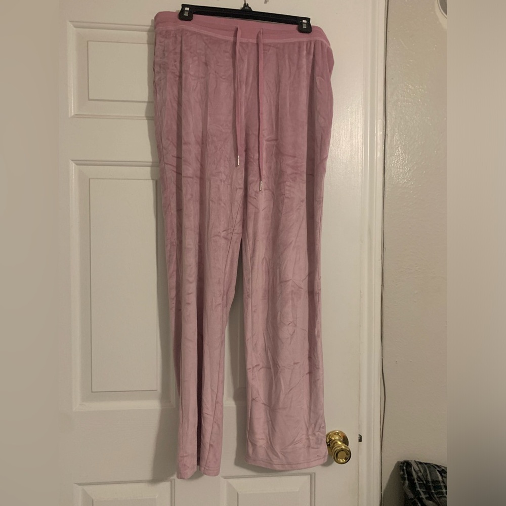 Juicy Couture Y2K OG Big Bling Velour Track Pants
